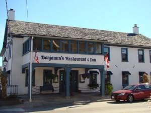 Our favourite place to eat when we visit St. Jacobs is Benjamin's Restaurant & Inn. 